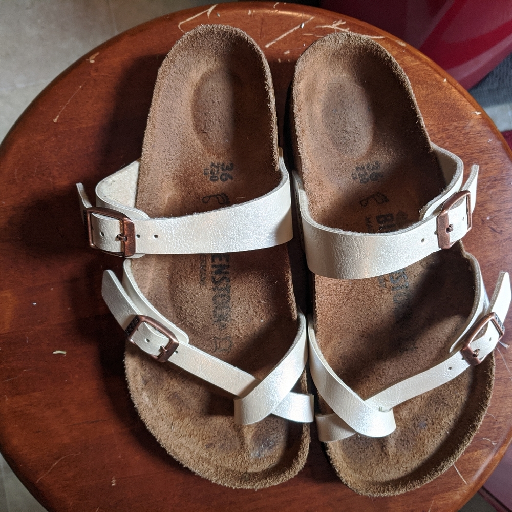 Birkenstock Mayari graceful pearl color size 36
